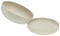 CreaTable, 30005, Serie Uno Sand - Salatset, 2-teiliges Geschirrset, Salatset aus Steinzeug, spülmaschinen- und mikrowellengeeignet, Made in Portugal