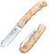 J&V TUCAN - Couteau Pliant Couteau de Poche Bushcraft Couteau d'extérieur, lame 8,5 cm, Fait main Folding Knife