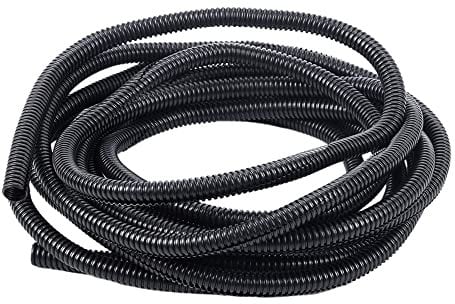 MOCNT Split Loom Wire Auto Split Loom Tubing Wire Conduit Polyethylene Corrugated Flexible Tube Cable Management Sleeve Protection Pipe Cable Tidy Organiser 13mm 15meter