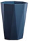 AUklOPVZZ All Home Decoration Matchable Trash Can - Wide Applicaiton 6L Capacity Kitchen Bedroom Household Office Waste Neat Look, Dark Blue, L
