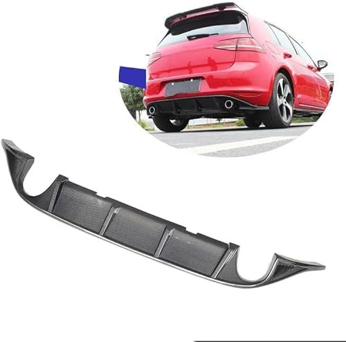 Auto Heckspoiler Spoiler für VW Golf 7 GTI 2014 2015 2016,Kohlefaser Kofferraumdachspoiler Flügel Kofferraumspoiler