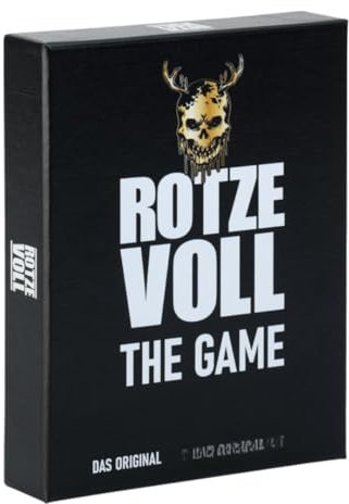 rotzevoll The Game - das Lustigste Spiel für Deinen Party Abend - das Original Kartenspiel der Kult Marke - Partyspiel