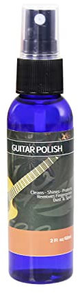 Gitarrenreiniger, Politur, Gitarrenpolitur 60ml- Zum Reinigen, Polieren und Schützen des Korpus.