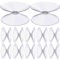 flintronic Ventosa de doble cara, Ventosas Furgoneta Camper, ventosa transparente sin ganchos, Ventosas parasol coche para Baño,Armario,Ventana,12 Piezas(tamaño 20 mm)