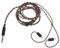 Jectse Headphone Upgrade Replacement Cable, 3.5mm Stereo Plug, OFC Core, for IE100 Pro IE400 Pro IE500 Pro Earphones, 3.9ft Length, with Silver Plated Wire Body