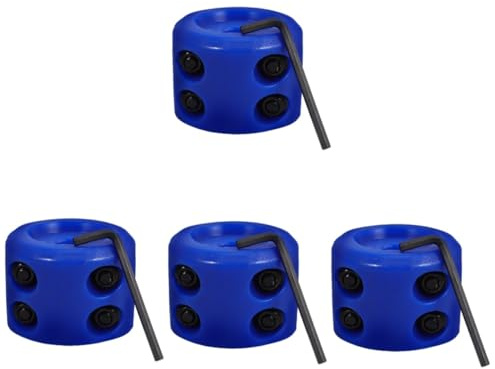 iplusmile 4pcs Winch Cable Stopper Bump Stopper for Atv Winch Hook Rubber Clamp Ut v Accessories