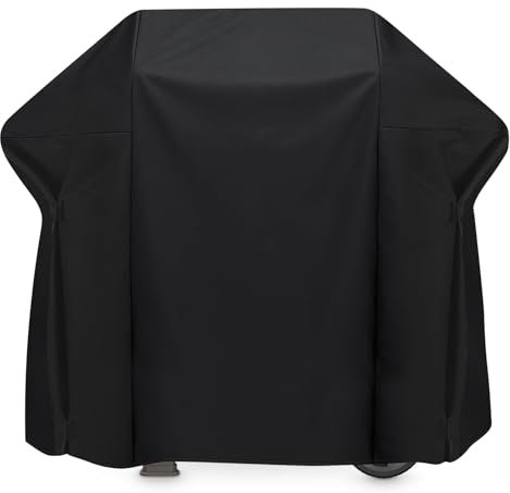 Copertura barbecue da esterno 122 cm per Copertura adatta per barbecue a gas della serie Weber Spirit 200 e Spirit II 200, impermeabile in tessuto Oxford (122 x 45 x 112 cm)
