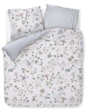 Pip Studio Bettbezugsset Flores Bailando Gebrochen Weiss 200x200cm