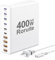 Roruite 10-Port GaN III USB C Charger Block, 400W Fast Charging Station, Dual 65W Laptop Charger, Multi Device Charging Station for MacBook, iPhone, Samsung, Galaxy, iPad, Android, White