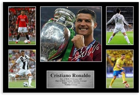 GJHTQLP Ronaldo Leinwand-Poster, Schlafzimmer, Dekoration, Landschaft, Büro, Raumdekoration, Geschenk, 30 x 45 cm