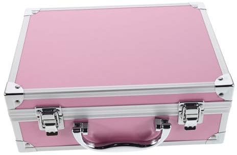 PRETYZOOM Aluminium Werkzeugkoffer 10 Zoll Tragbarer Multifunktionaler Organizer Für Werkzeug Make-up Und Medizinische Aufbewahrung Robuster Alukoffer Mit Großem Stauraum