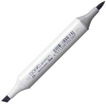 COPIC ProfiPinselmarker sketch, cool gray No.9 4511338002360
