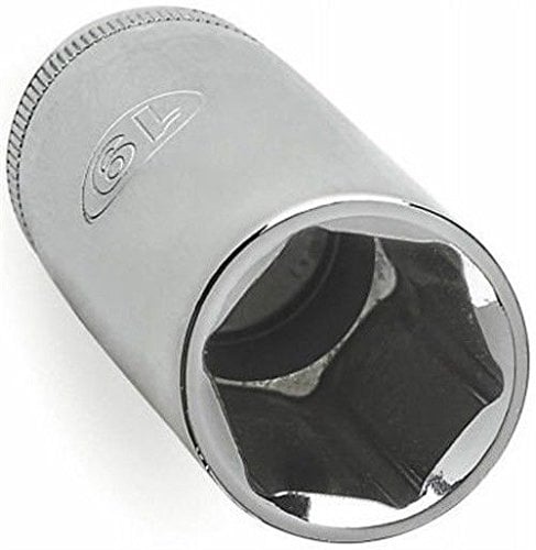 Standard Plumbing Supply 36092 APEX TOOL GROUP-Asia Master Mechanic 3/8 Drive 6 Point Deep Well Socket, 13/16