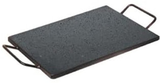 Bistecchiera piastra in ferro per camino barbecue bbq 40x30cm cottura carne 525b