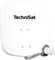 TechniSat DIGIDISH 45 – Antenne Satellite pour 2 utilisateurs (Petite Installation Satellite de 45 cm - INCL. Support Mural, raccord pour Tube pour Montage sur mât (30-63 mm) et LNB Twin Universel)