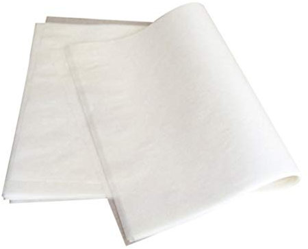 YARNOW 50pezzi Carta Da Forno Biologica Per Cucina Carta Da Barbecue e Picnic Sicura e Leggera Per Torte e Dessert Uso Microonde e Freezer