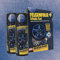 mibenco FELGENFOLIE+ Effekt Set, 2 x 400 ml, Metallic Effekt, Metallic Silber (€ 3,75 / 100 ml)