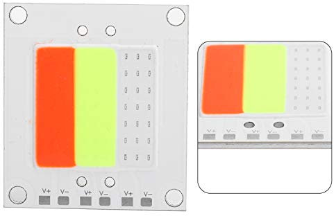 40X40mm 50W LED-Lichtpaneel, Flutlichter Rot/Grün/Blau LED-Panel Streifenlicht COB-Chip-Lichtlampenmodul, für Schlafzimmer, Flur, Büro usw.