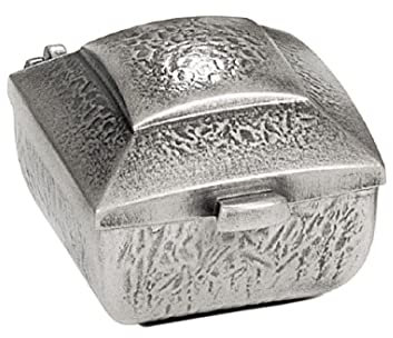 GRAFEN Weihwasserbecken aus Messing oder Aluguss, Farbe:Aluguss