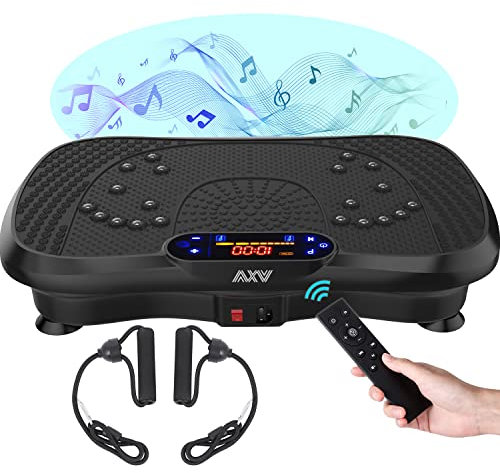 AXV máquina de entrenamiento de placa vibratoria entrenamiento de cuerpo completo plataforma de fitness vibratoria máquina de drenaje linfático para pérdida de peso moldeo tonificación bienestar