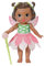 BABY born Storybook Fairy Peach 18 cm, Feen-Puppe mit flatternden Flügeln, Farbwechsel Tattoo, Feenlicht, Zauberstab, Kulisse und Bilderbuch, 833773 Zapf Creation