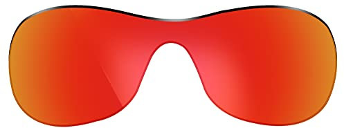 ThunderClap Polarisierte Ersatzgläser für Oakley Sprachlose Sonnenbrille, Brillen Ersatzteile, Aurora Red – polarisiert, onesize