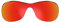ThunderClap Polarisierte Ersatzgläser für Oakley Sprachlose Sonnenbrille, Brillen Ersatzteile, Aurora Red – polarisiert, onesize