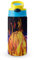 Bouteille En Acier Inoxydable Basketball Fire Gourde Isotherme Pour L'école Voyage Sport 500Ml