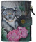 Anna by Anuschka Damengeldbörse aus echtem Leder, handbemalt, Kuscheliger Koala