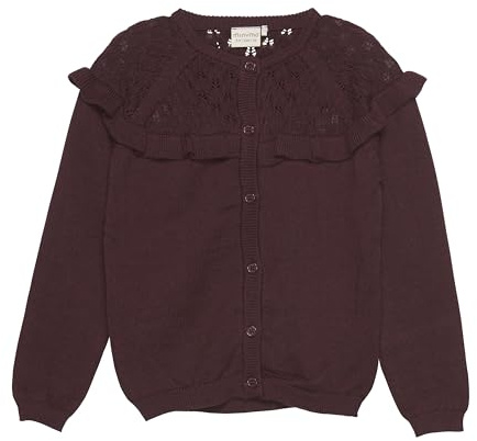 MINYMO MICardigan Kinder Mädchen Strickjacke Feinstrick Cardigan