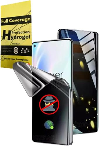 WardSan [1 Pièce Pour SAMSUNG GALAXY Z FLIP 4 6.7 - Films de Protection d'écran Hydrogel Anti-Espion Private 3D | support selfie Offert | Anti-choc | Protecteur souple |Mieux qu'un verre trempé