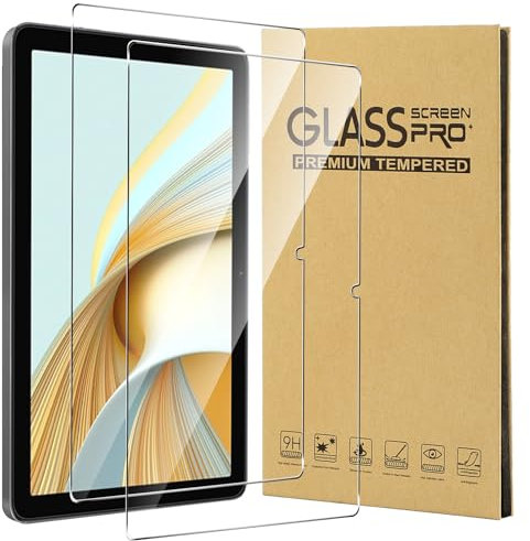 CONAPIKA 2 Piezas Protector de pantalla para UMIDIGI G3 Tab/G2 Tab/G1 Tab, Premium Cristal Vidrio Templado 9H Dureza, Anti-Arañazos, Alta Definicion Transparente Protector de Pantalla