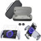 AriKroii Étui de Protection pour Playstation Portal,Étui de Transport Rigide pour PS5 Portal,Housse de Protection avec Kickstand pour PS5 Portal Accessoires, 2 Verre Trempé (4)