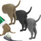 VBKITW 3 Stück Kreative Zahnpastaspender Kappen, Kackender Hundehintern Zahnpasta Aufsatz, Kackender Hundehintern Zahnpasta Topper, Lustige Zahnpasta Deckel