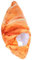 TOYANDONA Croissanthaube übertriebener Hut Partykostüm Hut Laib Brot Croissants Kostüm Mütze karnevalsparty verkleiden Halloween schmücken Patrick Kleidung die Party Partyhut PP Baumwolle