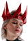 BIGULA Mittelalterlicher Ritter Cosplay Kopfbedeckung Halloween Film Cosplay Party Dress Up Requisiten Kleidung Fotografie Zubehör Mittelalter Stirnband für Frauen Mittelalter Stirnband Mädchen