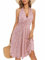 Robe Ceremonie Femme Robe Tunique Femme Robe Longue Robe De Mariage Robe éTé Femme Robe Courte Femme Robe Chic Et Elegante Robe D Ete pour Femme Robe Courte Robe Patineuse Robe Femme Rose XL