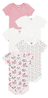 Petit Bateau Baby Mädchen Wir Kurzarm-Bodys A0cx3, Variante 1, 3 Monate