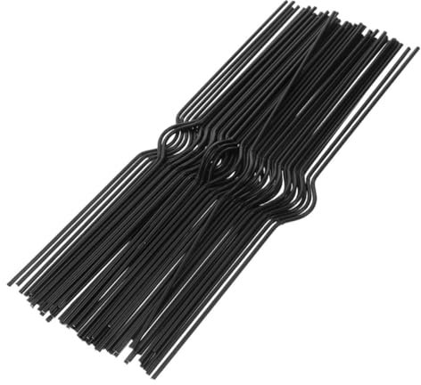 HOUDERCO 100pcs Calendar Binder Clip Hooks Wall Hooks for Calendars for Posters