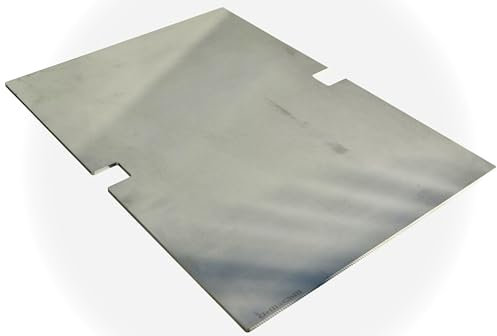 Placa de parrilla/PLANCHA de acero inoxidable V2A 1.4301 se adapta a barbacoas Weber Spirit E-410 Spirit E-425 Spirit EP-425 Spirit EP-435 Spirit SP-435