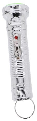 SHINEOFI Torcia Elettrica in Metallo Vecchio Stile Torcia Portatile Retrò Anni Accessori Per Foto Vintage