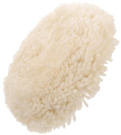 SWOOMEY Wollpolierpad Für Poliermaschine Auto Polieraufsatz Aus Wolle Effektives Polieren Von Metall Elektronik Leicht Bequem Zu Bedienen