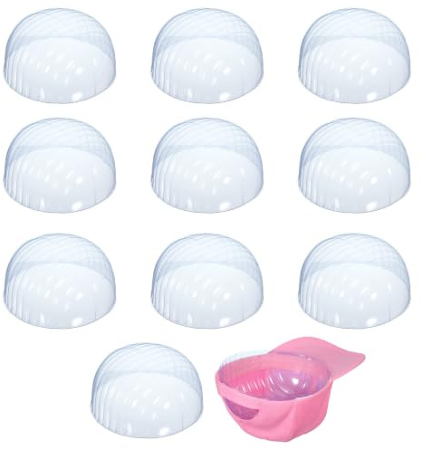 HORIALENCE Supporto Interno per Cappellino da Baseball 10 Pezzi in Pvc | Casa e Negozio, Aiuta a Mantenere la Forma, Leggero e Facile da Portare, per Cappelli Visiera
