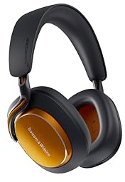 Bowers & Wilkins Px8 S2 McLaren Edition Kabellose Noise-Cancelling Over-Ear Kopfhörer mit Bluetooth Audio, Schnellladefunktion, 30 Stunden hochauflösende Wiedergabe und Mikrofon