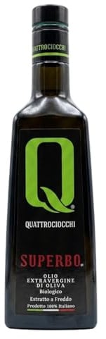 Quattrociocchi Superbo | Olio extravergine di oliva, varietà Itrana - Flacone da 500 ml