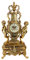 Design Toscano rande Château Beaumont-Uhr, 21,5 x 12 x 61 cm