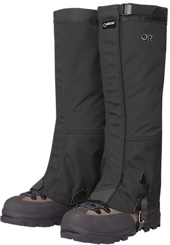 Outdoor Research Herren Krokodil Gaiters Wanderhose, Schwarz, XXL