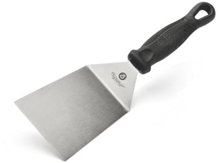 DE BUYER -4232.00 -pelle coudee biseautee fkofficium 12, Noir, Argenté