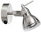 Unique Industrial Designed Satin Nickel Switched Wall Spot Light by Happy Homewares