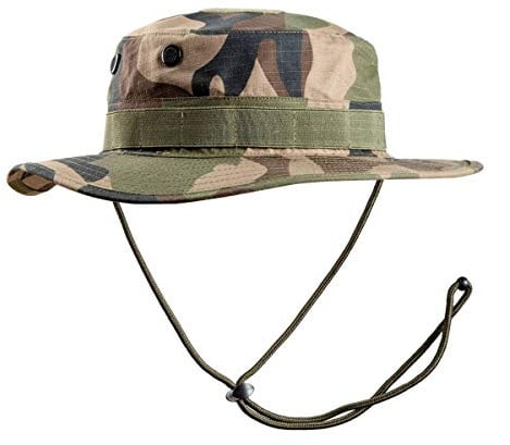 T.O.E. Concept Unisex Gamme Bob Fischerhut, Camouflage, X-Large